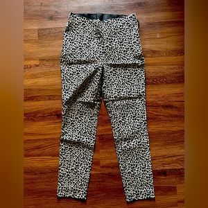 A New Day dress pants/work pants size 4. Leopard print.